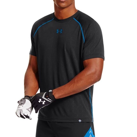 NWT! Under Armour Men's NFL Combine Authentic Training T-Shirt Black/Large - Picture 1 of 10